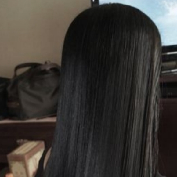 39inches 100% Full lace human hair wig 150 destiny display picture 2